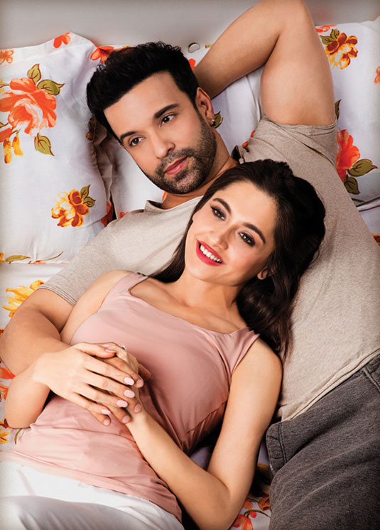 Double printed bed sheet with two matching pillow covers