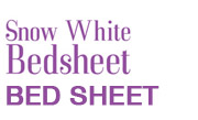 Snow White Bedsheet